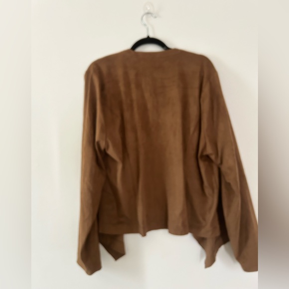 Torrid Flyaway Faux Suede Jacket - Picture 3 of 4